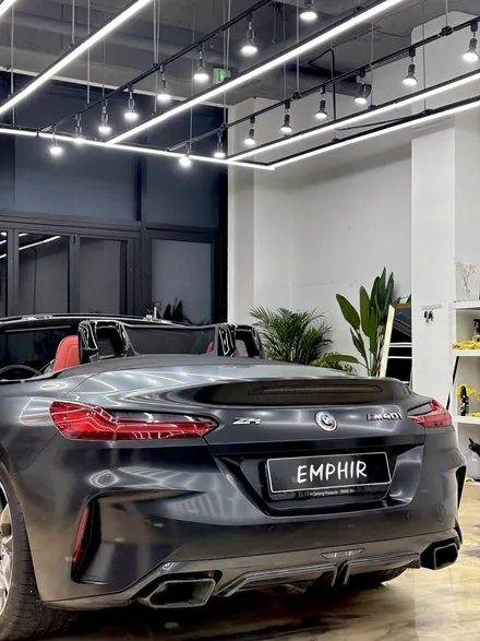 김포 사틴블랙 랩핑. BMW Z4 사틴블랙 전체랩핑 후기 / 경기 김포