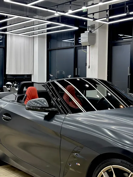 김포 사틴블랙 랩핑. BMW Z4 사틴블랙 전체랩핑 후기 / 경기 김포