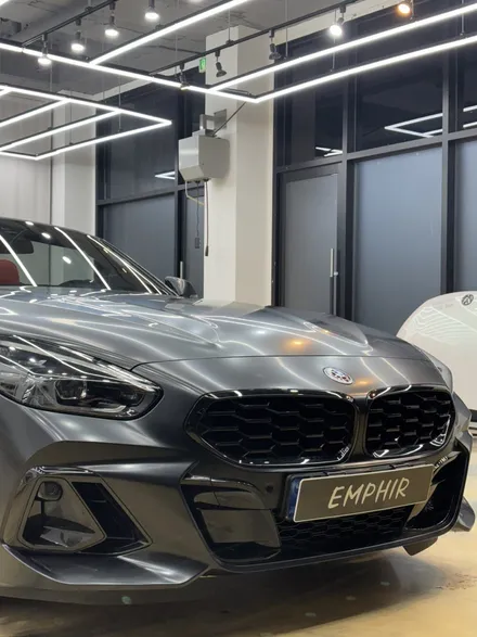 김포 사틴블랙 랩핑. BMW Z4 사틴블랙 전체랩핑 후기 / 경기 김포