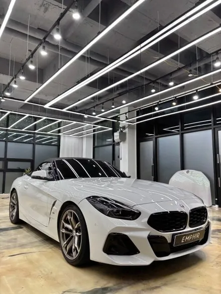 김포 사틴블랙 랩핑. BMW Z4 사틴블랙 전체랩핑 후기 / 경기 김포