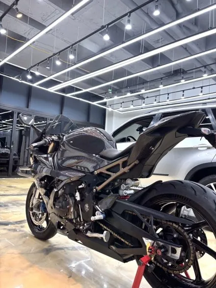 S1000RR 무광 크롬 다크그린 전체랩핑. 김포 인천 바이크에 변화를 주는 가장 확실한 방법. / 경기 김포