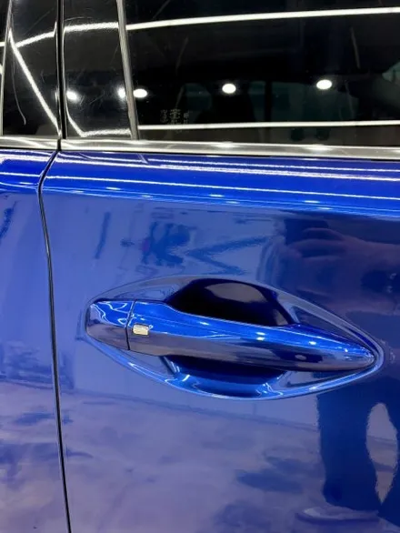 INFINITI 인피니티 Q50 청량한 블루로 전체랩핑 재탄생. 오토벨벳 코발트 블루 김포랩핑. / 경기 김포
