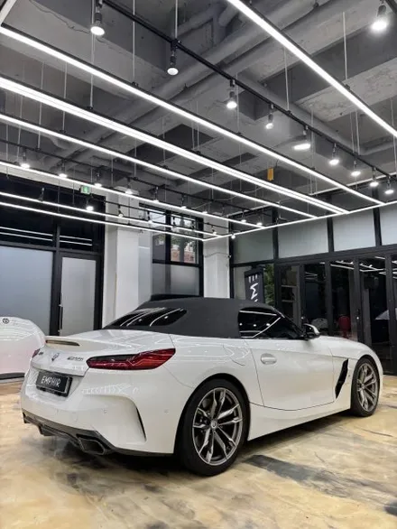 김포 사틴블랙 랩핑. BMW Z4 사틴블랙 전체랩핑 후기 / 경기 김포