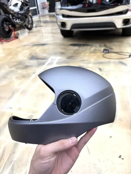 랩핑으로 헬멧을 새것처럼 ! 원하는 컬러로 변신 ! 김포랩핑은 여기 / 경기 김포