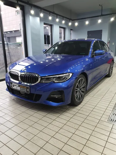 (수원PPF)BMW 330i M패키지 범퍼코너, 헤드라이트 PPF / 수원시 영통구 하동
