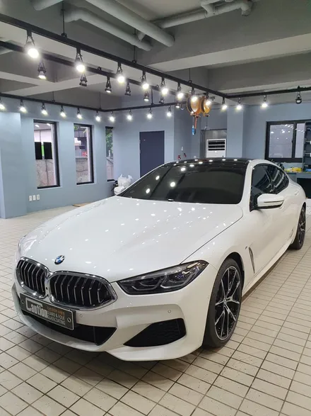 수원 랩핑 / BMW840i 그란쿠페 탑폴리에 크롬죽이기(크롬랩핑)! / 수원시 영통구 하동
