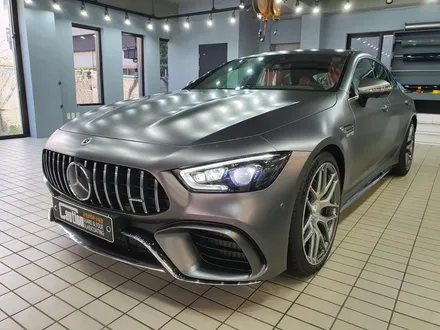 수원랩핑 / 벤츠 AMG GT63S 사틴 그레이 전체랩핑! / 수원시 영통구 하동