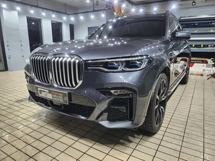 수원랩핑 / BMW X7 탑폴리에 크롬죽이기(크롬랩핑)! / 수원시 영통구 하동