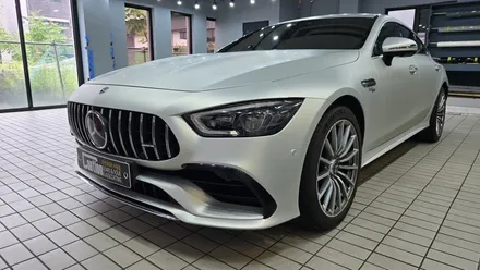 무광 알루미늄 전체 랩핑으로 벤츠 AMG GT 새차기분 만끽하세요! / 수원시 영통구 하동