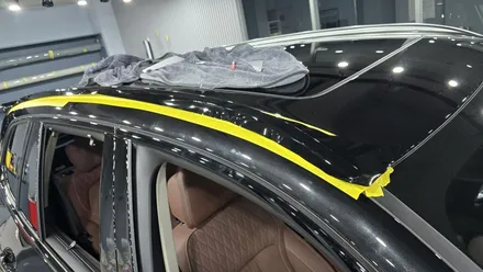 BMW X5 보기싫은 크롬! 올블랙 컨셉으로 탑폴리에 크롬죽이기! / 수원시 영통구 하동