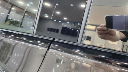 수원 랩핑 / 벤츠 AMG GT 탑폴리에 윈도우 크롬 죽이기! / 수원시 영통구 하동