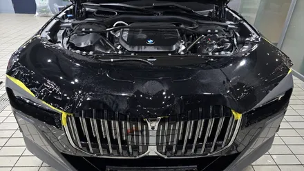BMW 740d 탑폴리에 필름으로 순정과 똑같은 투톤랩핑/듀오톤랩핑! / 수원시 영통구 하동