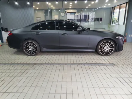 수원 랩핑 / 벤츠 CLS450 무광블랙 전체랩핑! / 수원시 영통구 하동