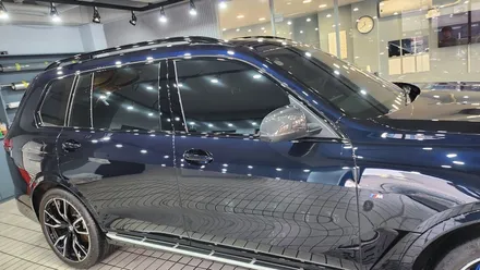 BMW X7 물때, 변색으로 보가싫은 크롬은 탑폴리에 크롬죽이기로! / 수원시 영통구 하동