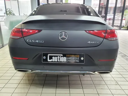수원 랩핑 / 벤츠 CLS450 무광블랙 전체랩핑! / 수원시 영통구 하동