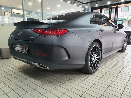 수원 랩핑 / 벤츠 CLS450 무광블랙 전체랩핑! / 수원시 영통구 하동