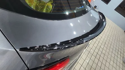 수원 랩핑 / 벤츠 CLC43AMG 탑폴리에 크롬죽이기, 스포일러 랩핑! / 수원시 영통구 하동