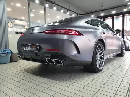 수원랩핑 / 벤츠 AMG GT63S 사틴 그레이 전체랩핑! / 수원시 영통구 하동