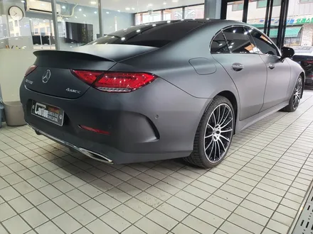 수원 랩핑 / 벤츠 CLS450 무광블랙 전체랩핑! / 수원시 영통구 하동