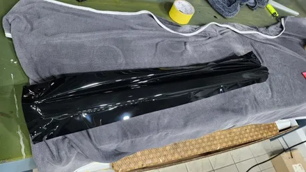 레인지 로버 보그 블랙 앤 화이트! 탑폴리에 루프스킨 크롬죽이기! / 수원시 영통구 하동