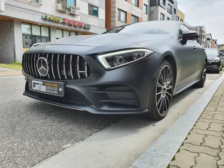 수원 랩핑 / 벤츠 CLS450 무광블랙 전체랩핑! / 수원시 영통구 하동
