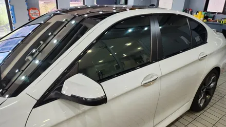 수원 루프스킨 BMW 530i 화이트 색상차량엔 블랙!  탑폴리에 루프스킨, 크롬죽이기! / 수원시 영통구 하동