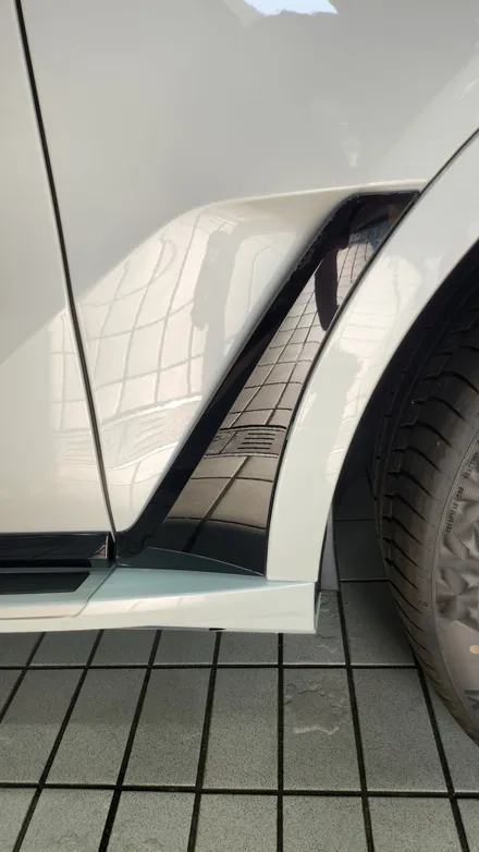 BMW X7 탑폴리에 크롬죽이기로 블랙앤 화이트 완성! / 수원시 영통구 하동