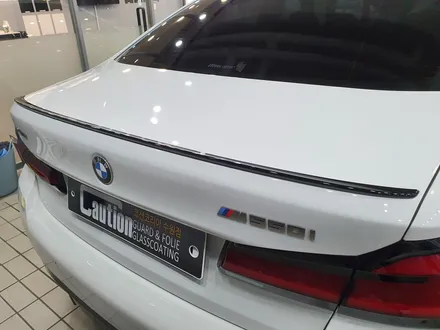 수원 루프스킨 / BMW550i 탑폴리에 루프스킨, 스포일러, 사이드스텝 데칼! / 수원시 영통구 하동