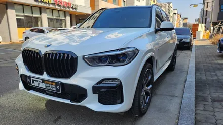 코션코리아 수원점 / BMW X5 유광화이트 골드 스파클 전체랩핑! / 수원시 영통구 하동