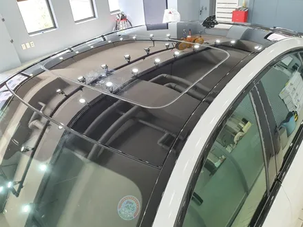 수원랩핑 / BMW 540i 유광그레이 전체랩핑 , 탑폴리에 루프스킨,탑폴리에 크롬죽이기 / 수원시 영통구 하동