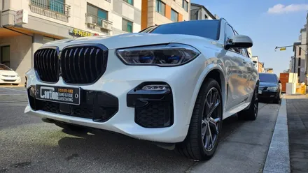 코션코리아 수원점 / BMW X5 유광화이트 골드 스파클 전체랩핑! / 수원시 영통구 하동