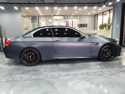 (BMW랩핑) 328i컨버터블 무광 마그네틱 블랙 전체랩핑! / 수원시 영통구 하동