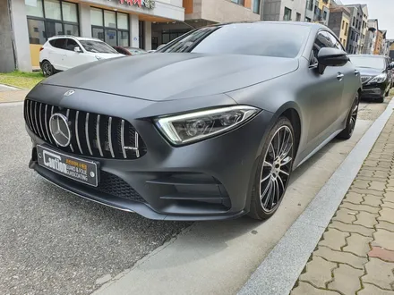 수원 랩핑 / 벤츠 CLS450 무광블랙 전체랩핑! / 수원시 영통구 하동