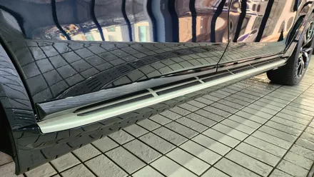 BMW X7 물때, 변색으로 보가싫은 크롬은 탑폴리에 크롬죽이기로! / 수원시 영통구 하동