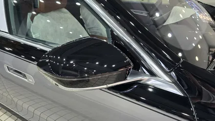 BMW 740d 탑폴리에 필름으로 순정과 똑같은 투톤랩핑/듀오톤랩핑! / 수원시 영통구 하동