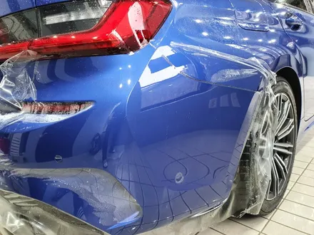 (수원PPF)BMW 330i M패키지 범퍼코너, 헤드라이트 PPF / 수원시 영통구 하동