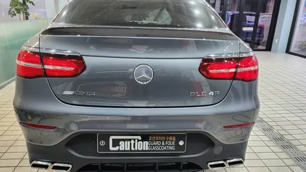 수원 랩핑 / 벤츠 CLC43AMG 탑폴리에 크롬죽이기, 스포일러 랩핑! / 수원시 영통구 하동
