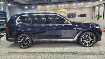 BMW X7 물때, 변색으로 보가싫은 크롬은 탑폴리에 크롬죽이기로! / 수원시 영통구 하동