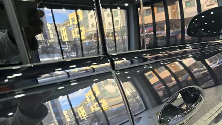BMW X5 보기싫은 크롬! 올블랙 컨셉으로 탑폴리에 크롬죽이기! / 수원시 영통구 하동