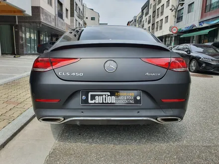 수원 랩핑 / 벤츠 CLS450 무광블랙 전체랩핑! / 수원시 영통구 하동