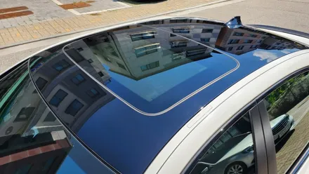 수원 루프스킨 BMW 530i 화이트 색상차량엔 블랙!  탑폴리에 루프스킨, 크롬죽이기! / 수원시 영통구 하동