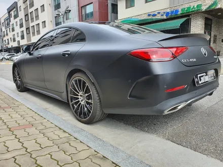 수원 랩핑 / 벤츠 CLS450 무광블랙 전체랩핑! / 수원시 영통구 하동