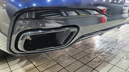 BMW X7 물때, 변색으로 보가싫은 크롬은 탑폴리에 크롬죽이기로! / 수원시 영통구 하동