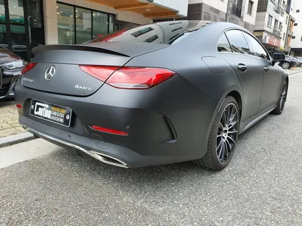 수원 랩핑 / 벤츠 CLS450 무광블랙 전체랩핑! / 수원시 영통구 하동