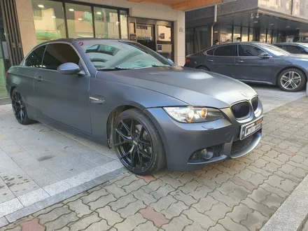 (BMW랩핑) 328i컨버터블 무광 마그네틱 블랙 전체랩핑! / 수원시 영통구 하동