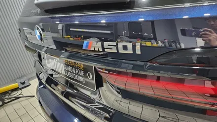BMW X7 물때, 변색으로 보가싫은 크롬은 탑폴리에 크롬죽이기로! / 수원시 영통구 하동