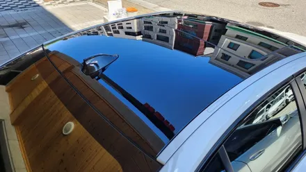 수원 루프스킨 BMW 530i 화이트 색상차량엔 블랙!  탑폴리에 루프스킨, 크롬죽이기! / 수원시 영통구 하동