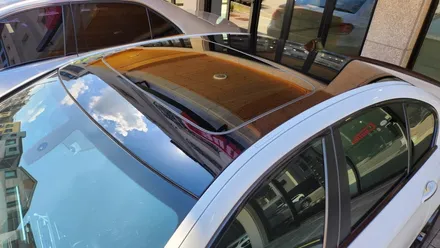 수원 루프스킨 BMW 530i 화이트 색상차량엔 블랙!  탑폴리에 루프스킨, 크롬죽이기! / 수원시 영통구 하동
