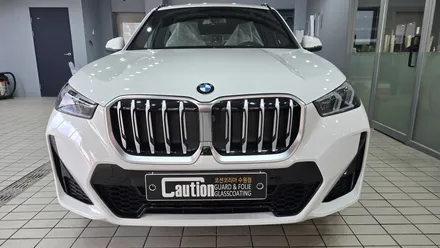 BMW X1 키드닐 그릴 랩핑! 크롬키드닐 그릴 딜리트! / 수원시 영통구 하동
