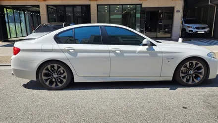 수원 루프스킨 BMW 530i 화이트 색상차량엔 블랙!  탑폴리에 루프스킨, 크롬죽이기! / 수원시 영통구 하동